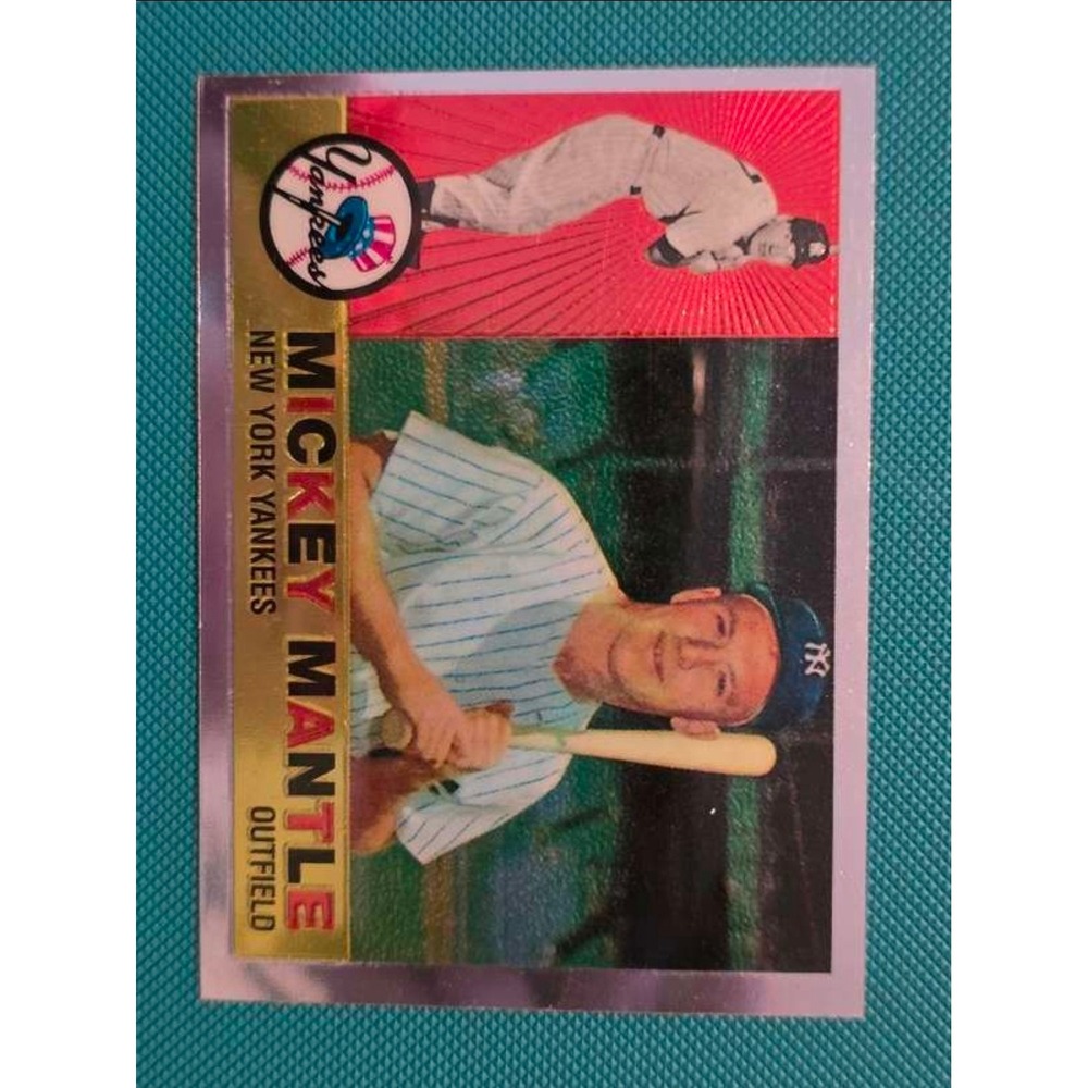 Topps Mickey Mantle Trading Card Standard Multi Excellent 1996 Topps #350
